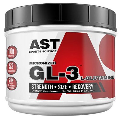 GL3 L-Glutamina (525g) - AST Sports Science