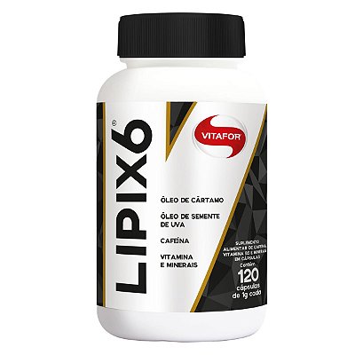 Lipix 6 120 Caps de 100mg - Vitafor