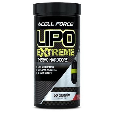 Lipo Extreme 60 Cápsulas - Cell Force