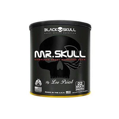 Mr. Skull 22 packs - Black Skull