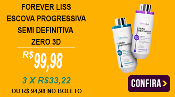 Escova Semi Definitiva Power 3d Forever Liss 2 x 1000 ml