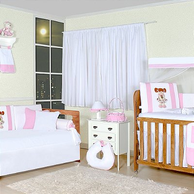 Quarto De Bebê Boneca Bia 31 Peças