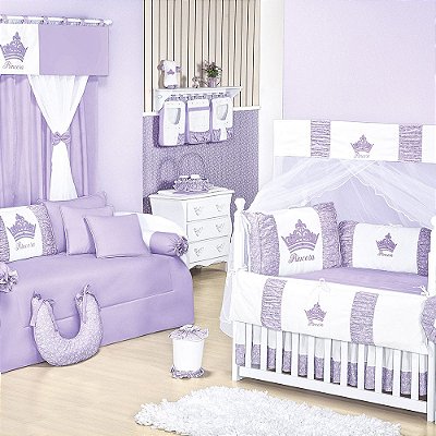 Quarto De Bebê Princesinha 36 Peças