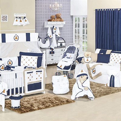 Quarto De Bebê Urso Imperial 36 Peças