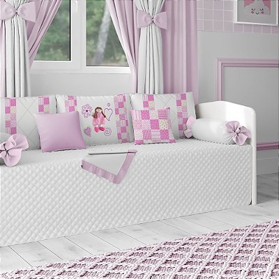 Kit Cama Babá Alice 8 Peças