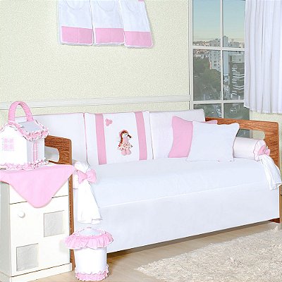 Kit Cama Babá Boneca Fuxiquinha 8 Peças