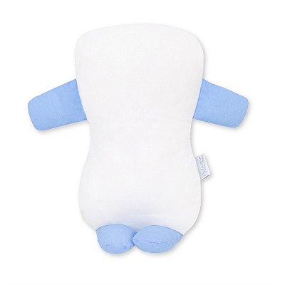 Travesseiro Soninho Elefante Azul Bebê
