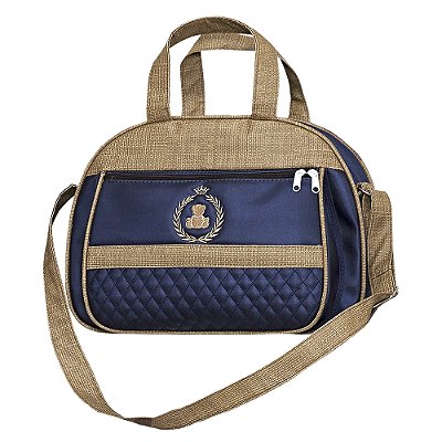 Bolsa Maternidade Golden Azul Marinho M