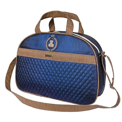 Bolsa Maternidade Azul Marinho M