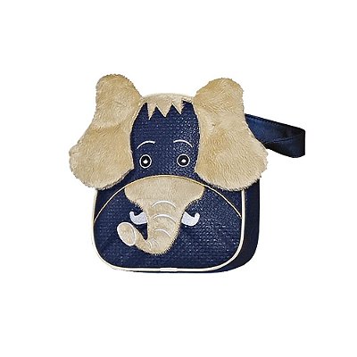 Mochila Elefante Azul Marinho P