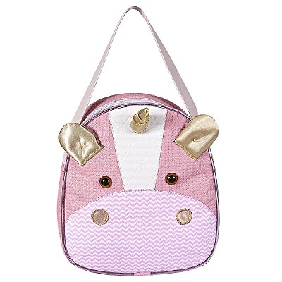 Mochila Unicórnio Rosa P