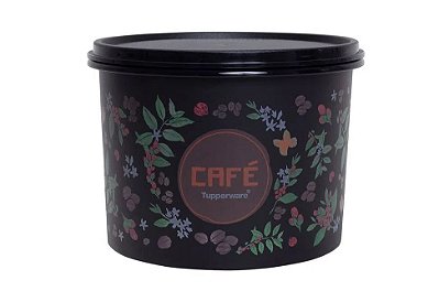 Tupperware Caixa Café Floral 700 g
