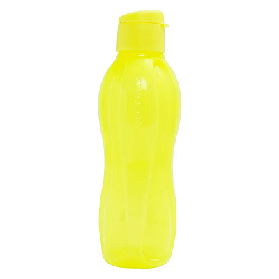 Garrafa Tupperware Eco Tupper Plus 1 Litro Amarelo Neon