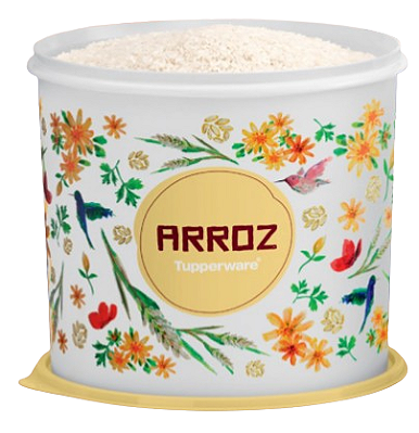 Tupperware Tupper® Caixa de Arroz 5kg Floral