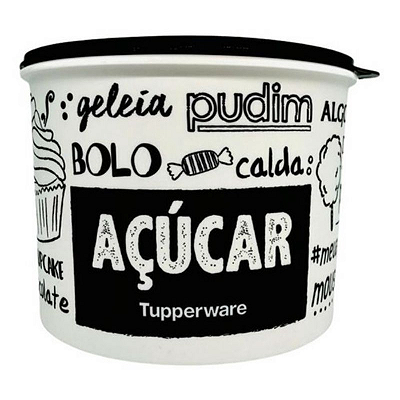 Tupperware Caixa de Açúcar 5 k  Linha P&B
