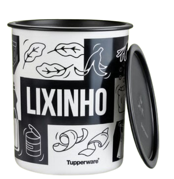 Tupperware Lixinho de Pia Pop Box - Floral 3,3 L