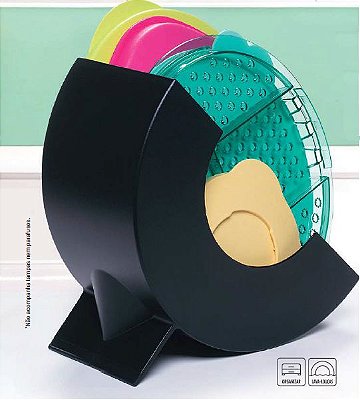 Organizador de Tampas Tupperware