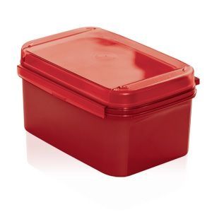 TUPPERWARE MODULAR RETANGULAR CLASSIC 4,3 LITROS VERMELHO