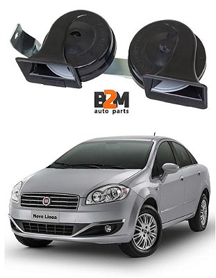 Buzina Caracol Fiat Linea 2012 Em Diante Conector Original