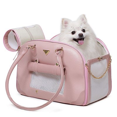 Bolsa Pet Rita Acuio Rosa G