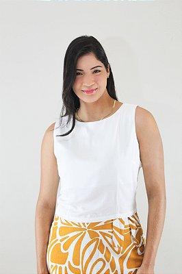 Cropped camiseta
