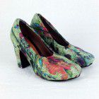 Capa Fashion para Sapato feminino SALTO GROSSO Vintage