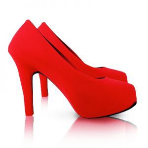 Capa para Sapato Meia Pata Vermelha