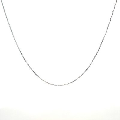 Corrente de Ouro Branco 18k (C136)