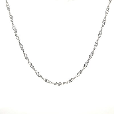 Corrente de Ouro Branco 18k (C172)