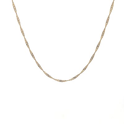 Corrente de Ouro Amarelo 18k (C144)