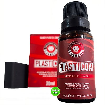 Easytech Plasticoat - Vitrificador Para Plasticos 20 ml