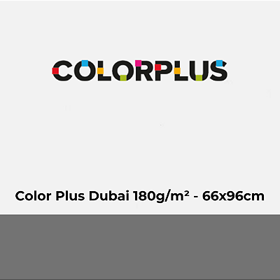 Papel Color Plus Dubai 180g/m² 66x96cm - Pacote com 25 folhas