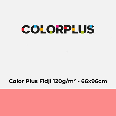 Papel Color Plus Fidji 120g/m² 66x96cm - Pacote com 50 folhas