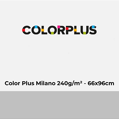Papel Color Plus Milano 240g/m² 66x96cm - Pacote com 25 folhas