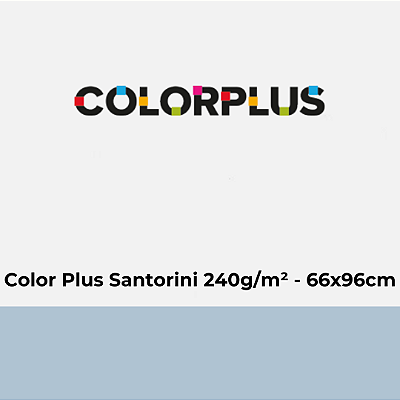 Papel Color Plus Santorini 240g/m² 66x96cm - Pacote com 25 folhas