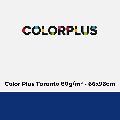 Papel Color Plus Toronto 80g/m² 66x96cm - Pacote com 50 folhas