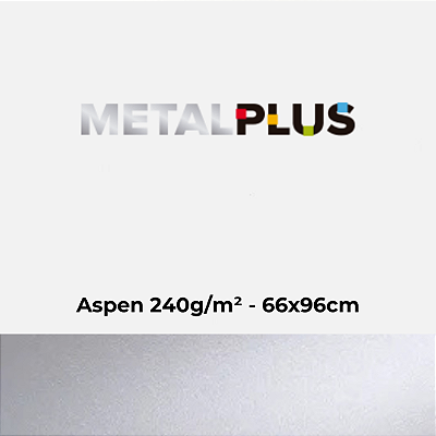Papel Aspen 240g/m² 66x96cm - Pacote com 25 folhas