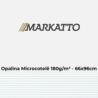 Papel Markatto Opalina Microcotelê 180g/m² 66x96cm - Pacote com 25 folhas