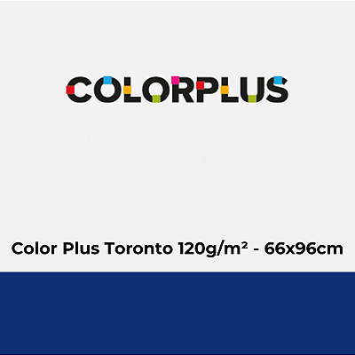 Papel Color Plus Toronto 120g/m² 66x96cm - Pacote com 50 folhas