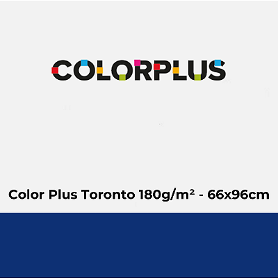 Papel Color Plus Toronto 180g/m² 66x96cm - Pacote com 25 folhas