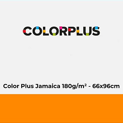 Papel Color Plus Jamaica 180g/m² 66x96cm - Pacote com 25 folhas