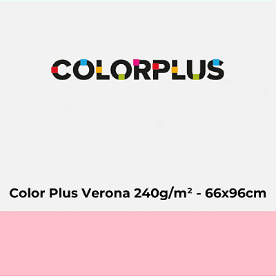 Papel Color Plus Verona 240g/m² 66x96cm - Pacote com 25 folhas
