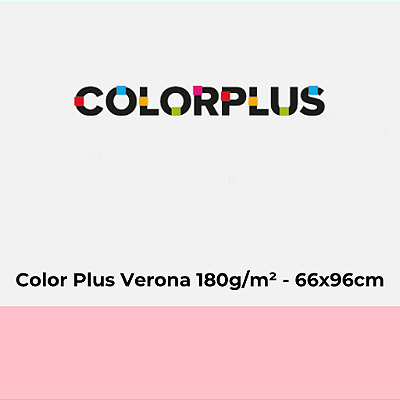 Papel Color Plus Verona 180g/m² 66x96cm - Pacote com 25 folhas