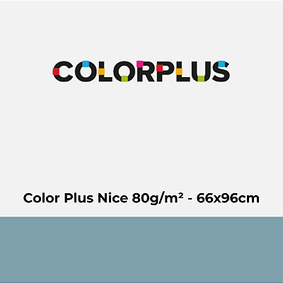 Papel Color Plus Nice 080g/m² 66x96cm - Pacote com 50 folhas