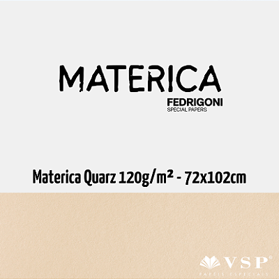 Papel Materica Quarz 120g/m² Tamanho 72x102cm - Pacote com 50 folhas