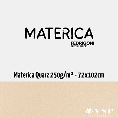 Papel Materica Quarz 250g/m² Tamanho 72x102cm - Pacote com 25 folhas