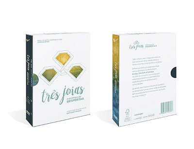 BOX "Documentário Três Joias" com 3 DVDs e 1 Livro