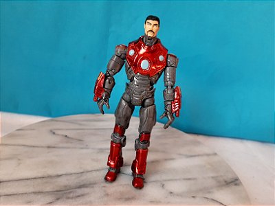 Figura de ação artic. Marvel Legends Homem de ferro, série annihilus, falta capacete 15 cm