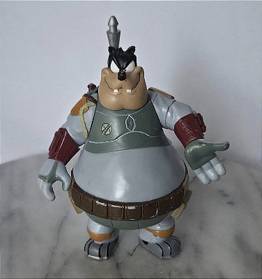 Bafo de onça de vinil vestido de Boba Fett da Star Wars Disney, 12 cm