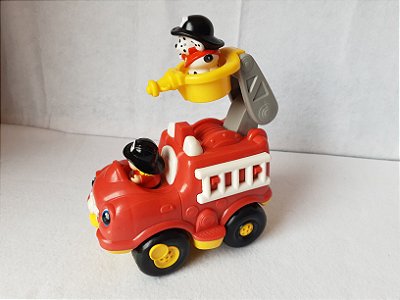 Caminhão de bombeiro com sim Little People da Fisher Price. 20cm comprimento